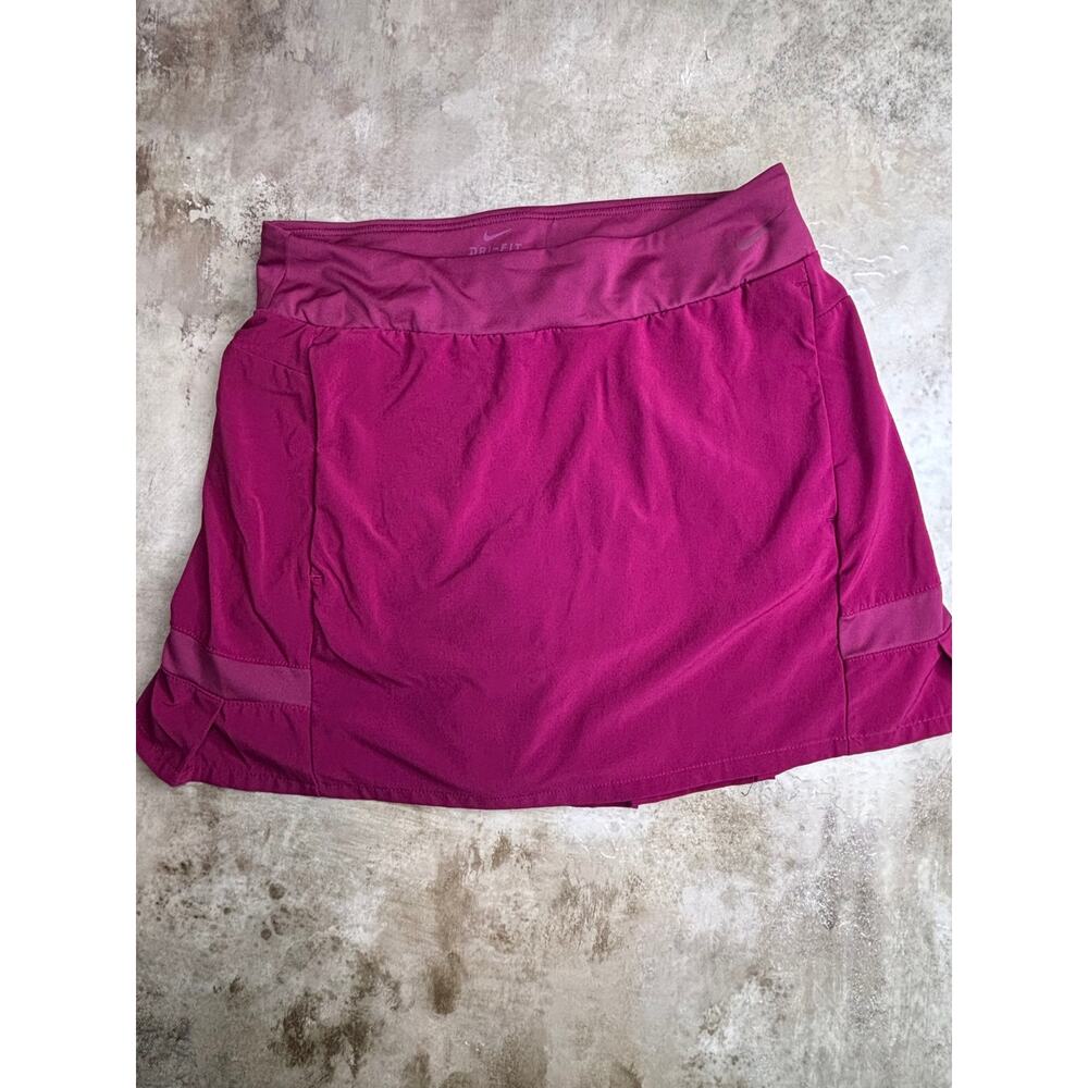 Nike Dri-FIT Berry Purple Tennis Golf Skort XS Pleated Athletic Skirt Shorts